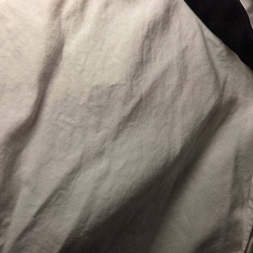Saint Laurent Paris White Cotton Button Up Shirt Black Tie Neck Italy Designer - Picture 10 of 15